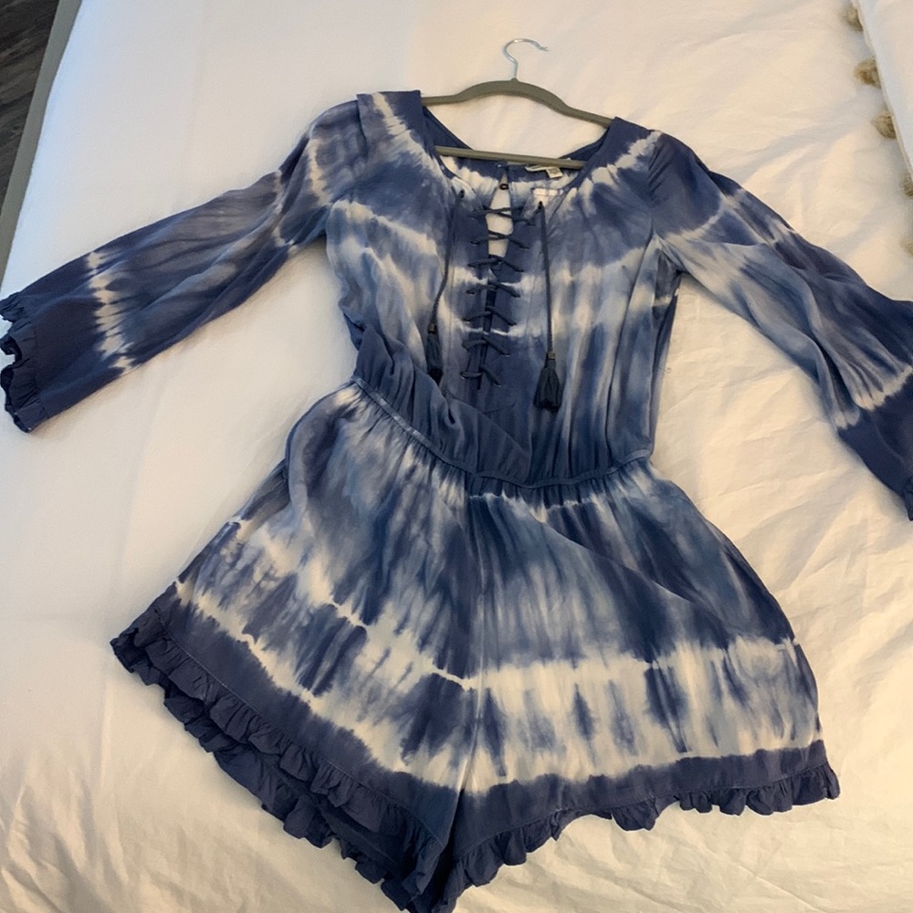 Anerican Eagle Tie-Dye Romper